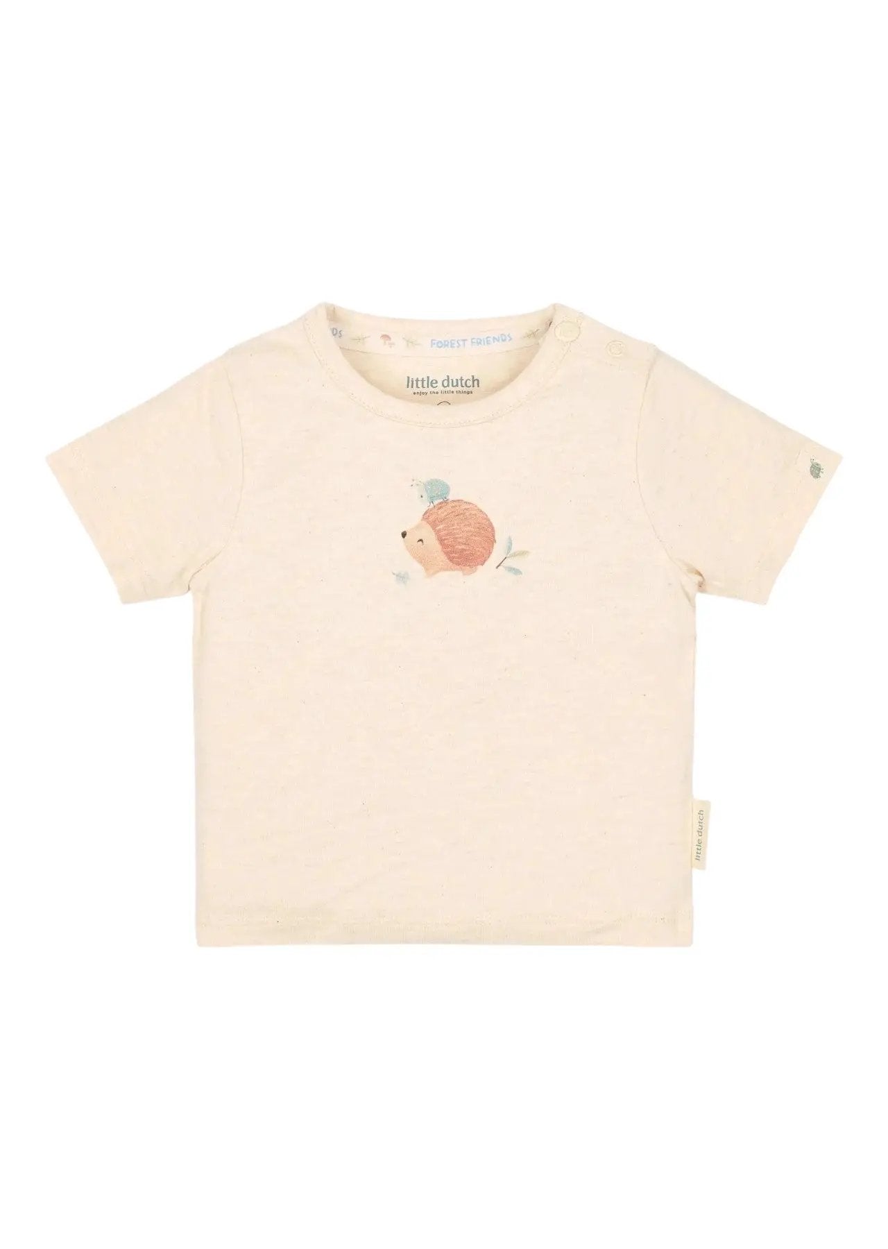 T-shirt Bimbo Avorio CL26021302 by LITTLE DUTCH