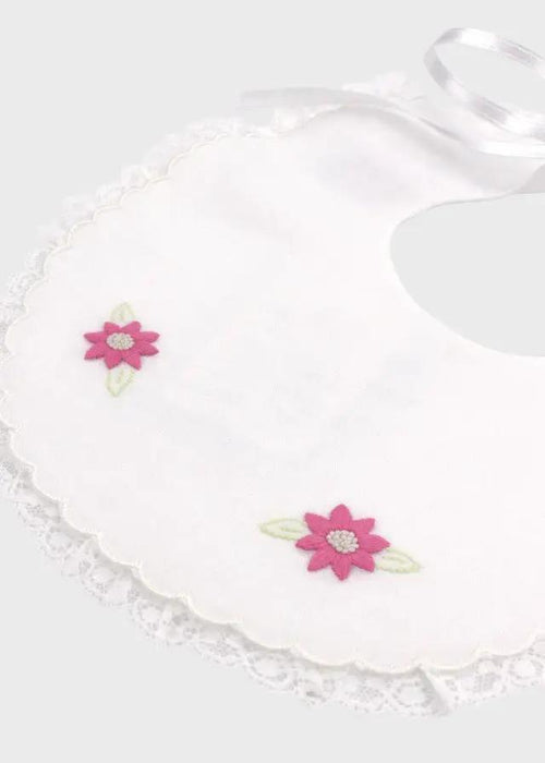 Bavetta Neonata Rosa ZULEYA/BAV-F by PICCOLA GIUGGIOLA