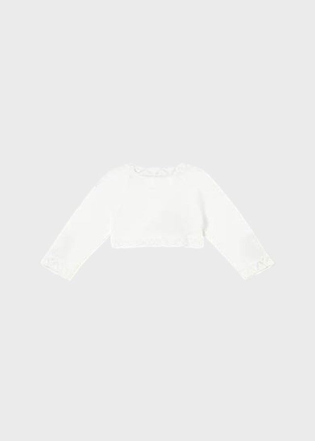 Giacca Bimba Ecru 307/77 by MAYORAL