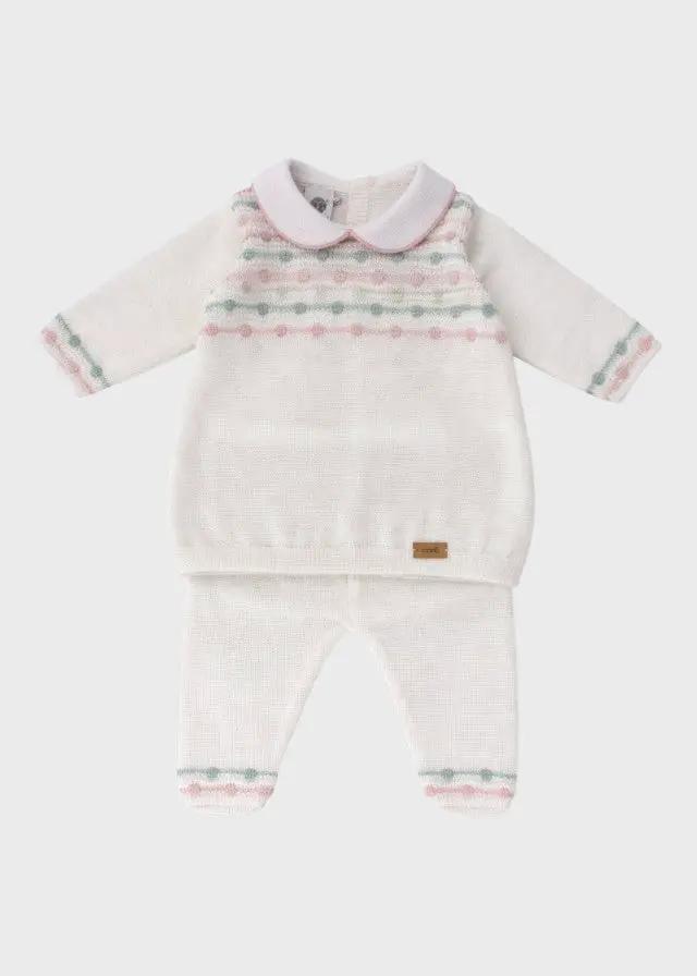 Completo nascita Neonata Rosa EK5119/R by MARLU'