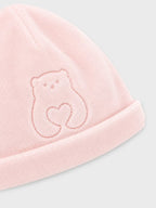Cuffia Neonata Rosa C64702/R-C by COCCODE'