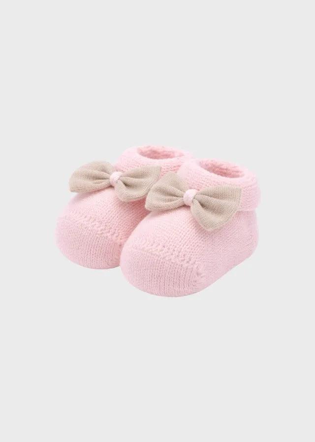 Babbucce Neonata Corallo 768 by BABY LORD