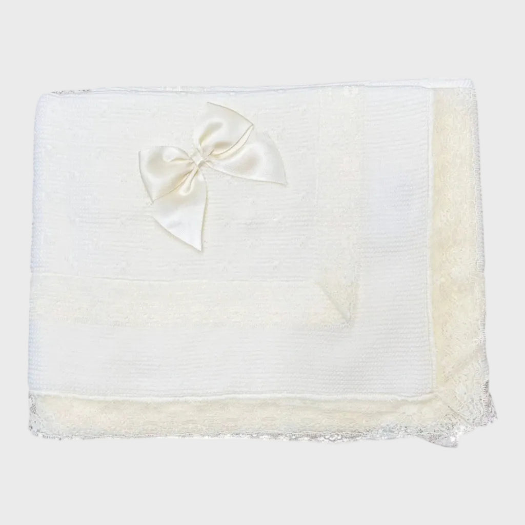 Coperta Bianco 3/889 by PONTO POR PONTO