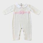Tutina Neonata Panna DOPPIO FIOCCO 347 by BABY LORD
