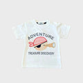 T-shirt Bimbo Bianco DK509/PV24 by DR KID