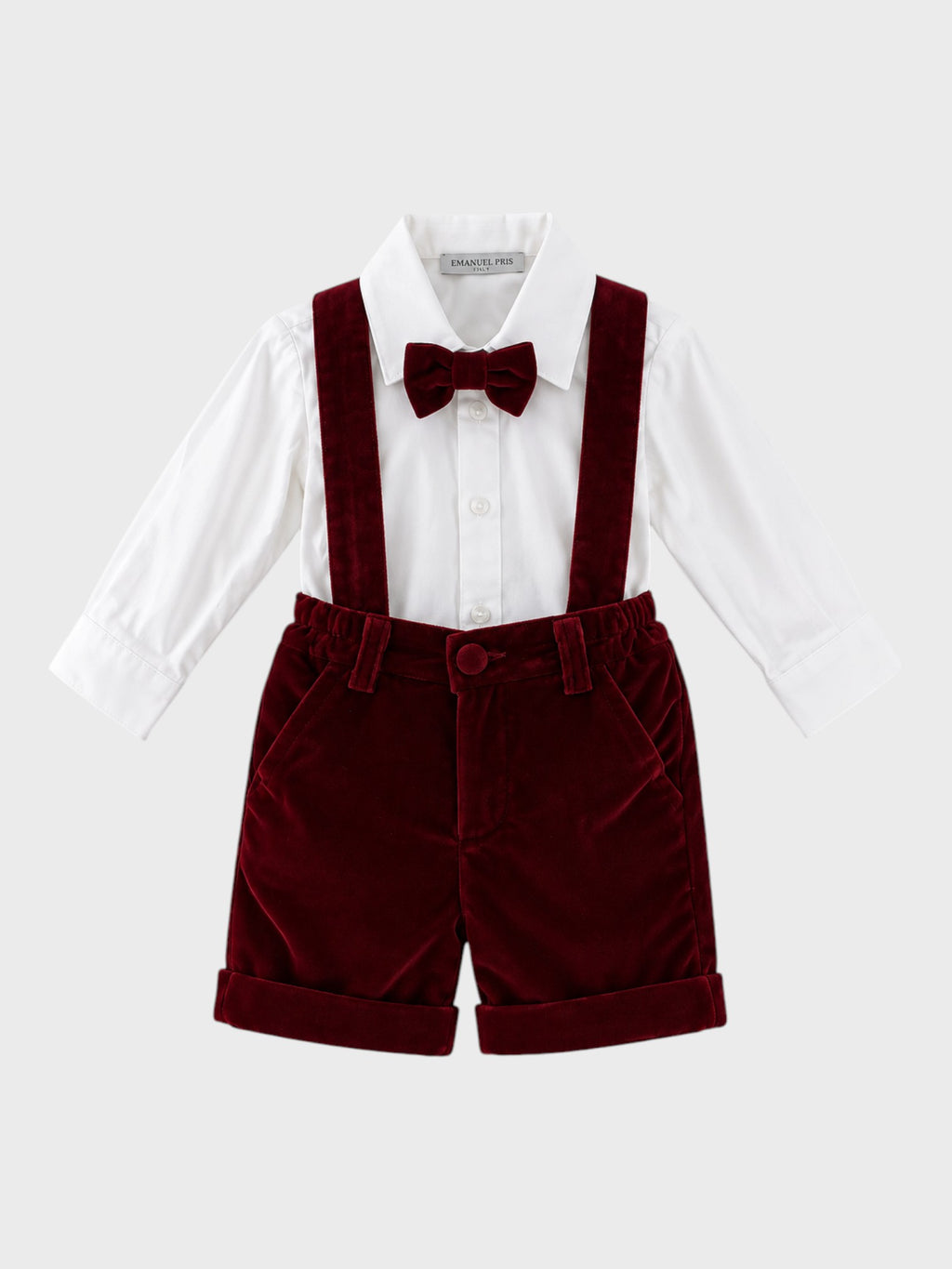 Completo Cerimonia Bimbo Rosso ECR0069I