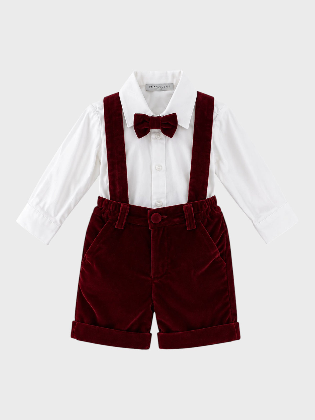 Completo Cerimonia Bimbo Rosso ECR0069I