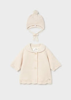 Cappotto Bimba Avorio 2403/86 by MAYORAL