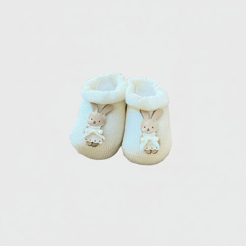 Babbucce Neonata Panna 8427/P by STORY LORIS