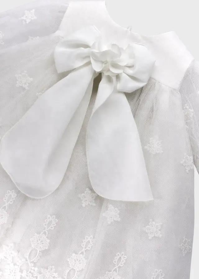Abito Cerimonia Bimba Bianco EV310ML by MARLU'