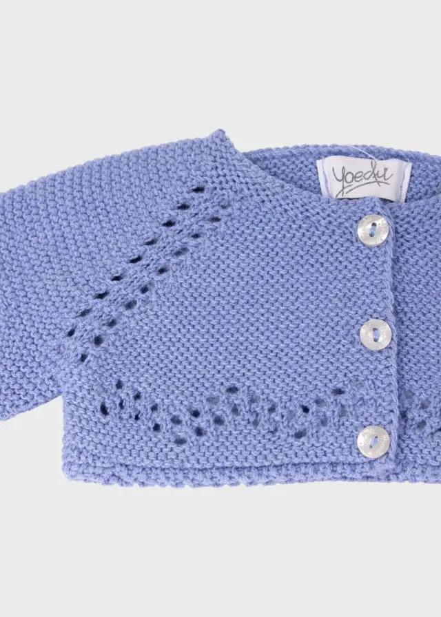 Giacca Bimba Azzurro CORTA DESAGUJADO 9000/27 by YOEDU