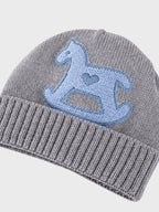 Cuffia Neonato Grigio CAVALLINO/602