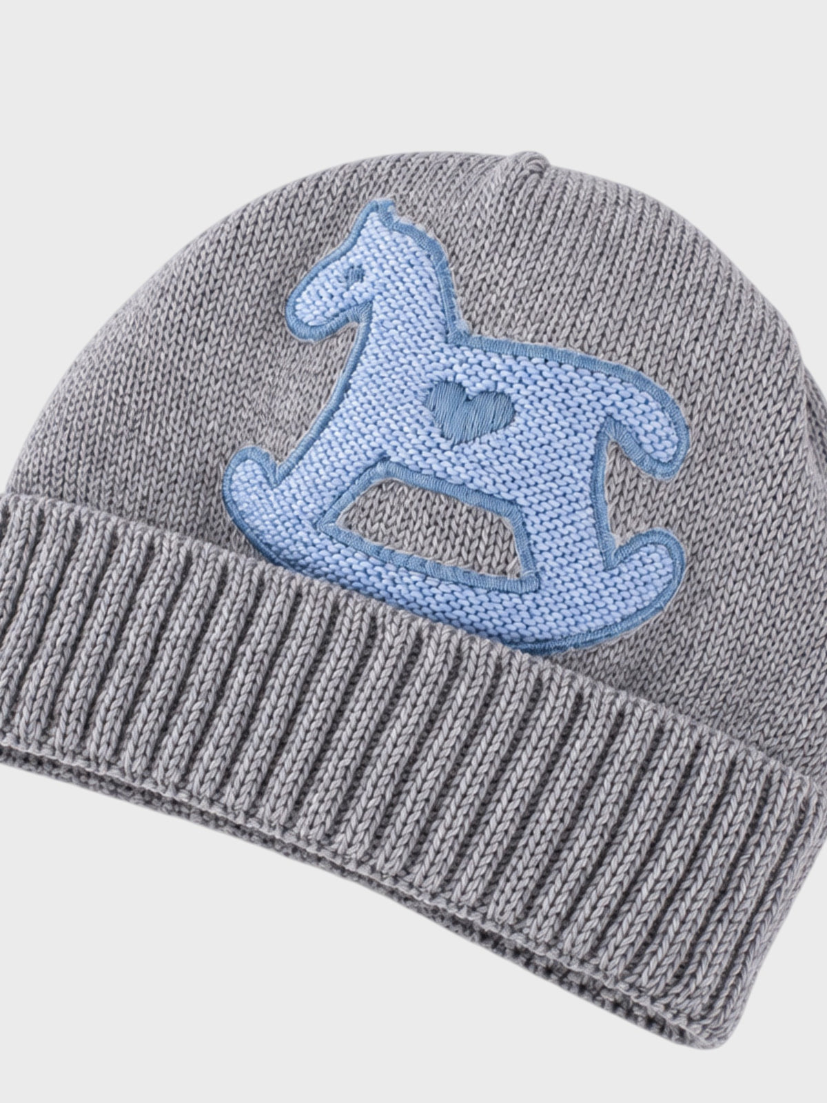 Cuffia Neonato Grigio CAVALLINO/602