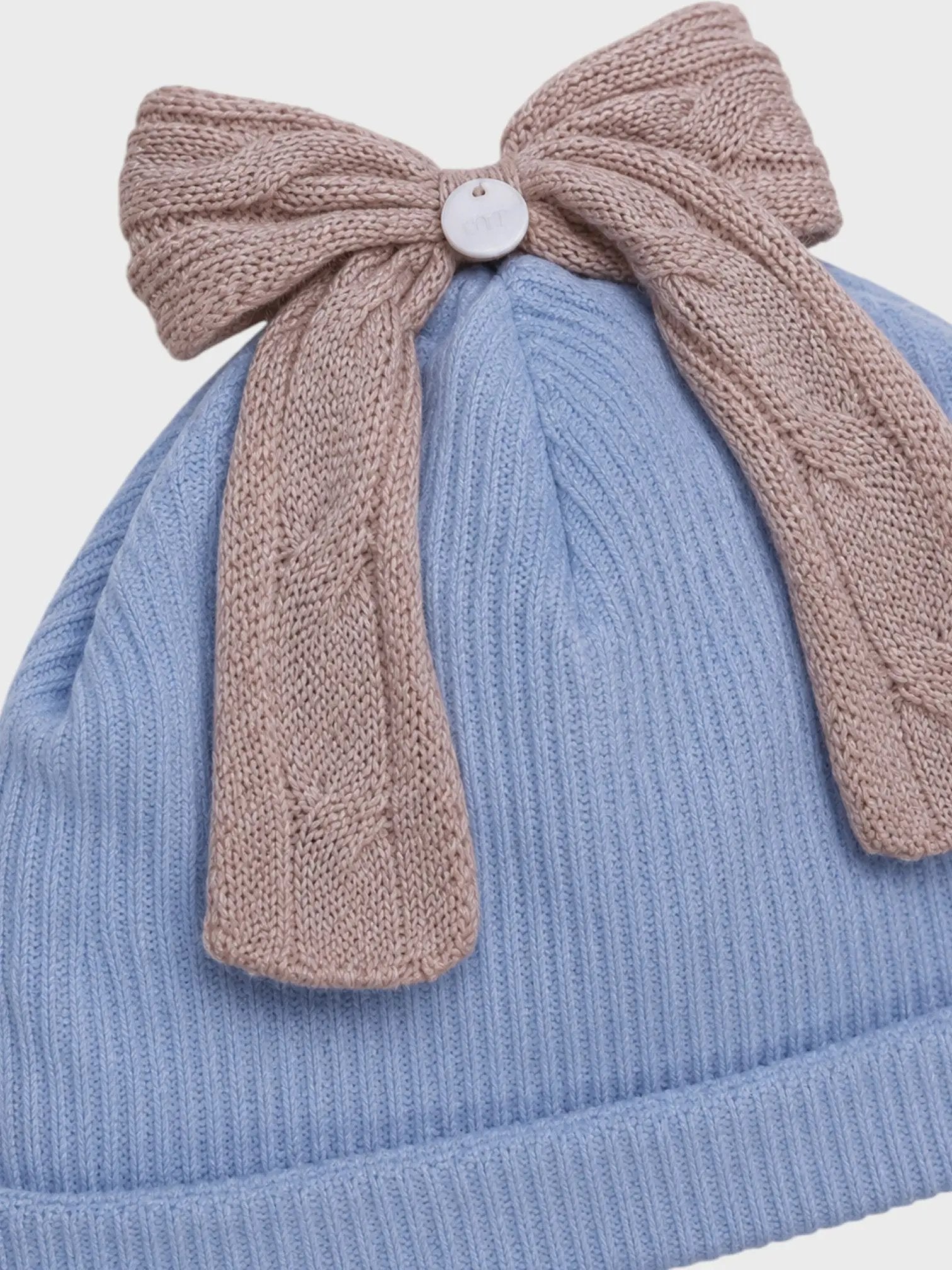 Cappello a coste Neonato Cielo IS6773/C by MARLU'