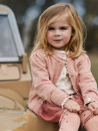 Giacca Bimba Rosa CL26092500 by LITTLE DUTCH