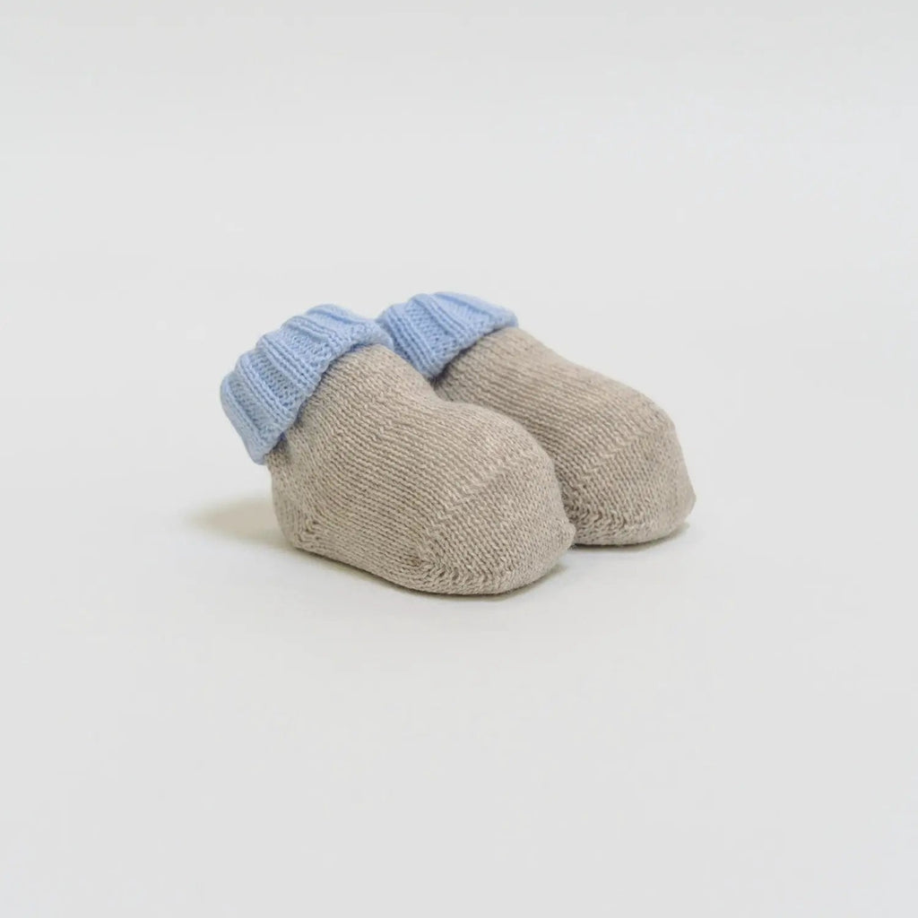 Babbucce Neonato Beige SC90/3005 by LE DODO'
