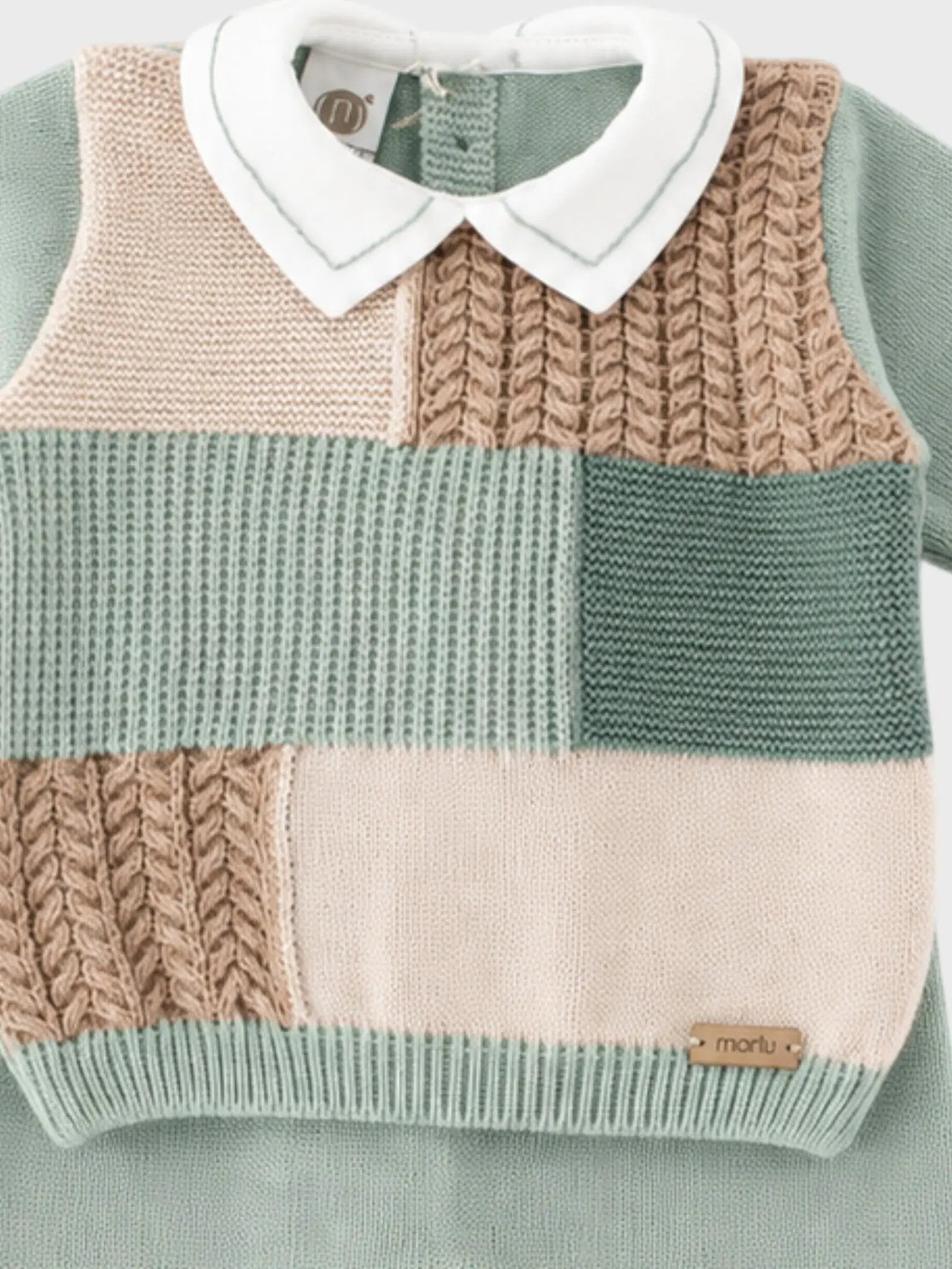 Completo nascita Neonato Verde IS6050 by MARLU'