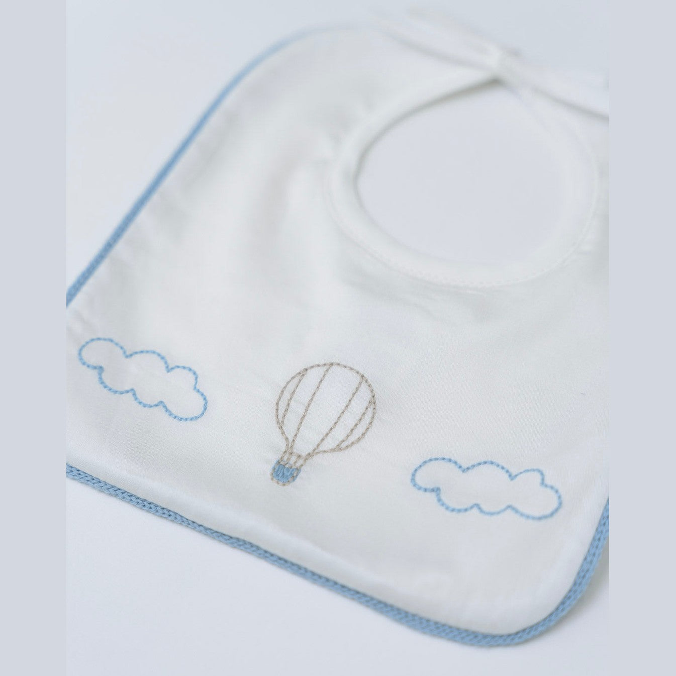 Bavetta Mongolfiera Neonato VANIGLIA IN57BAV/C -  NANU' BABY