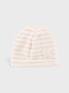 Cuffia Neonata Rosa C64702/R-B by COCCODE'