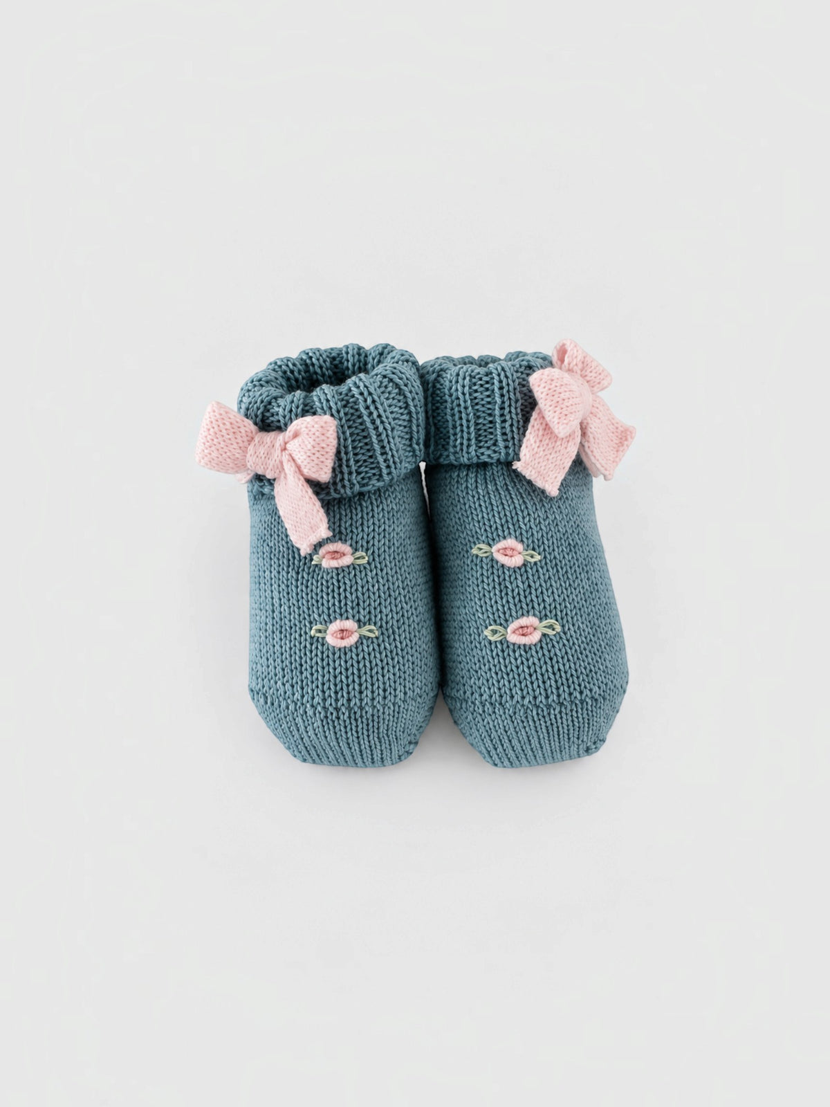 Babbucce Neonata Verde LOVE FLOWER 700