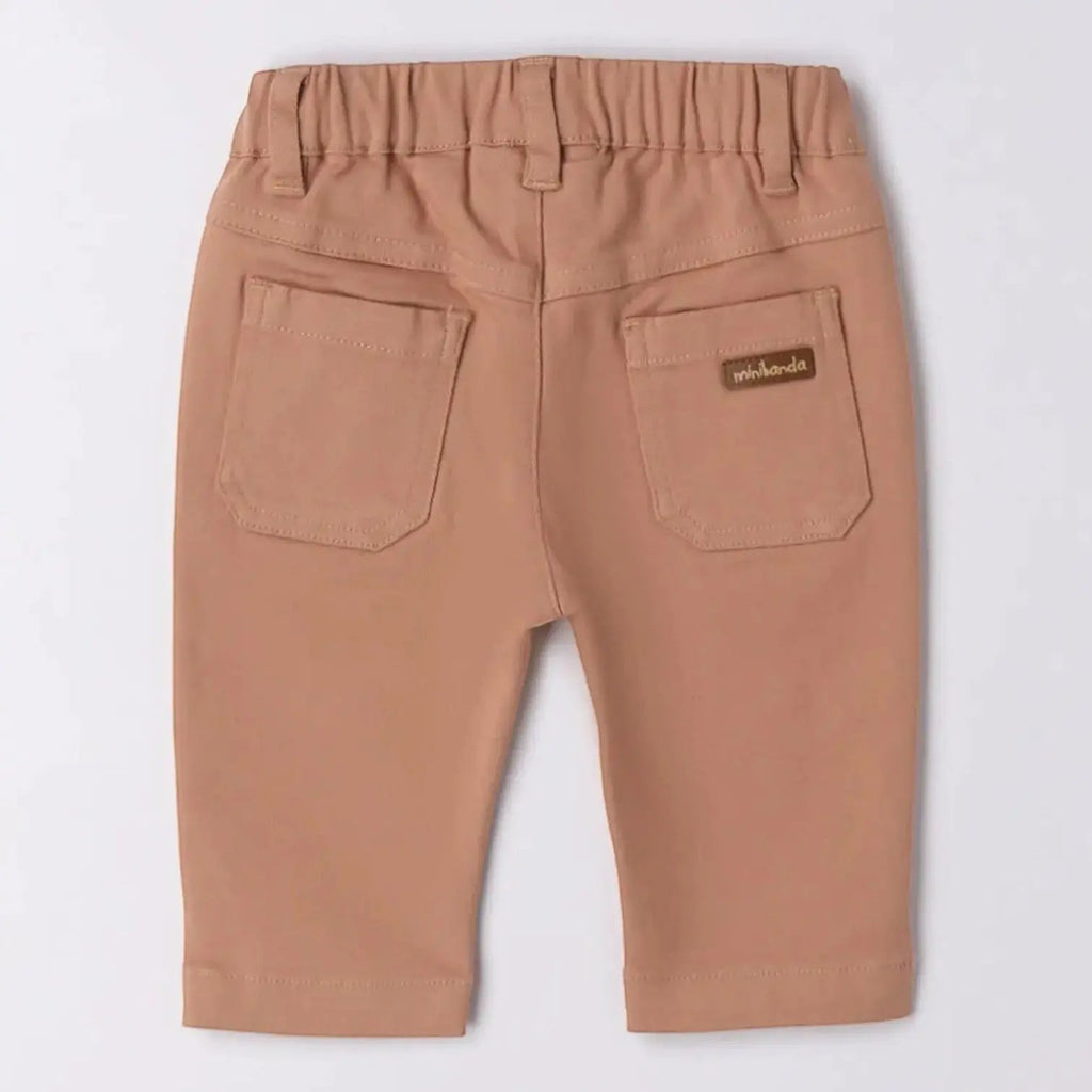 Pantaloni Bimbo Beige 3F623/945 by MINIBANDA