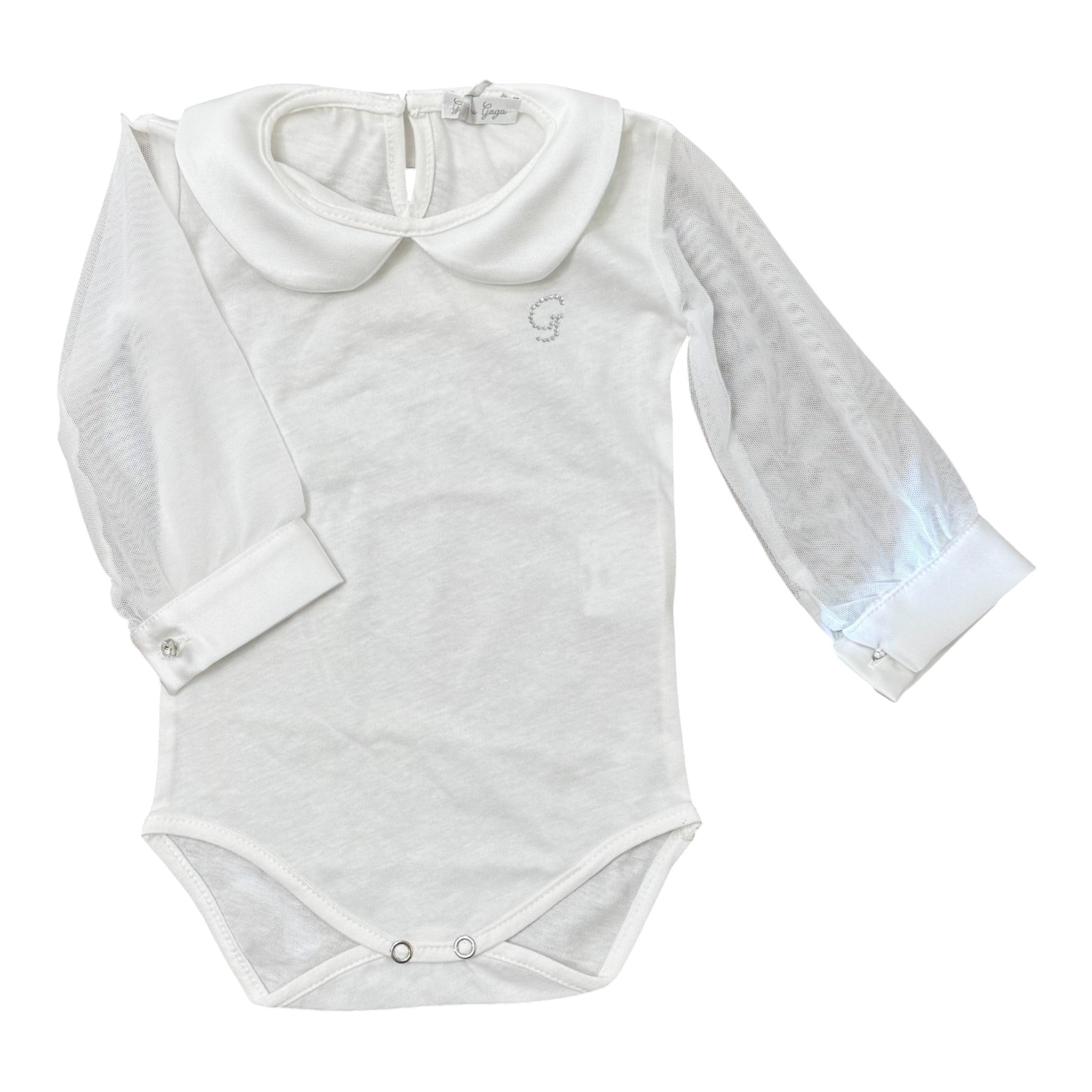 Body collo Bimba Bianco GG43I