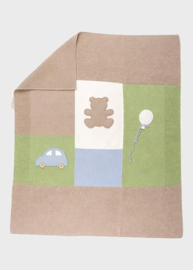 Coperta Neonato Verde MF778271/4470 by COLORICHIARI