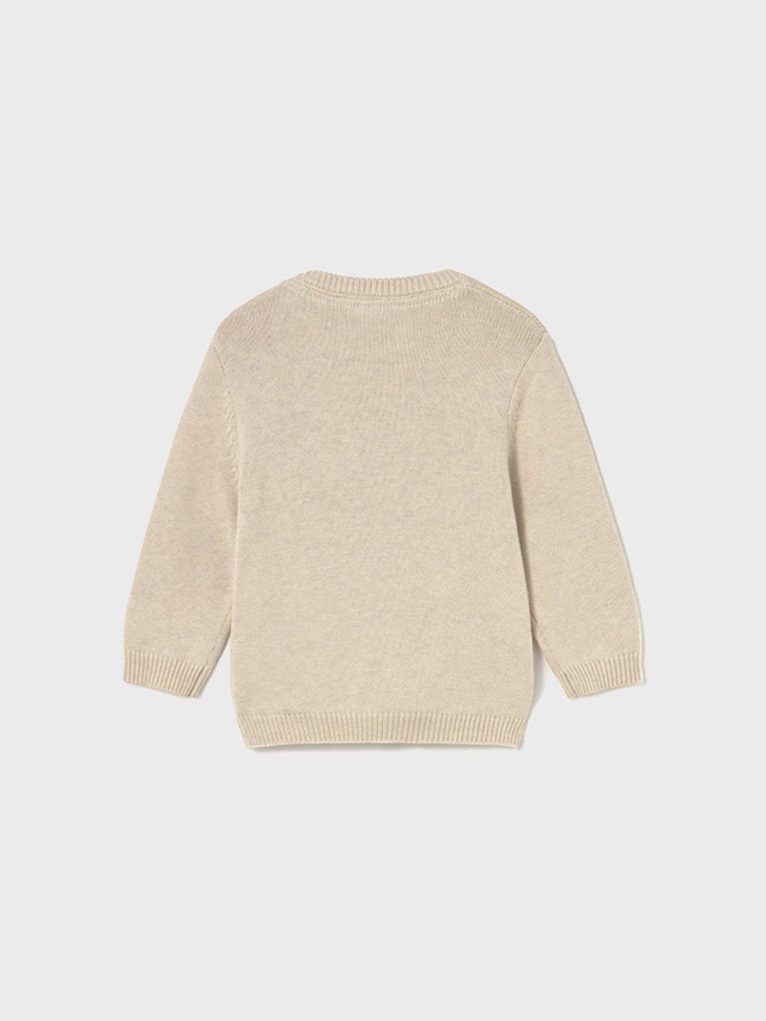 Maglione intarsi grande Bimbo Beige 2341/59 -  NANU' BABY