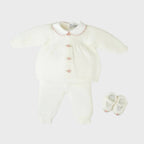Completo nascita Neonata Panna ASIA/CN by PICCOLA GIUGGIOLA