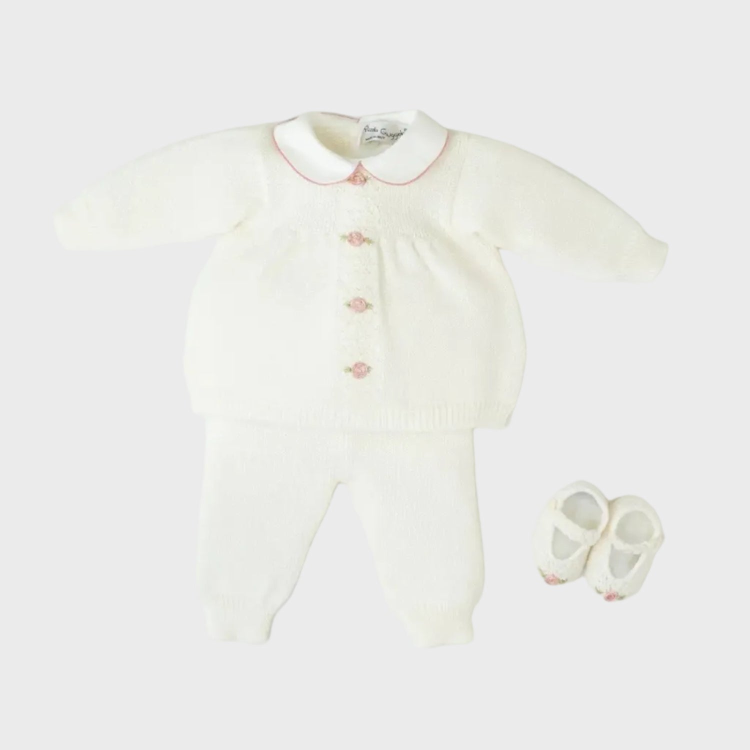 Completo nascita Neonata Panna ASIA/CN by PICCOLA GIUGGIOLA