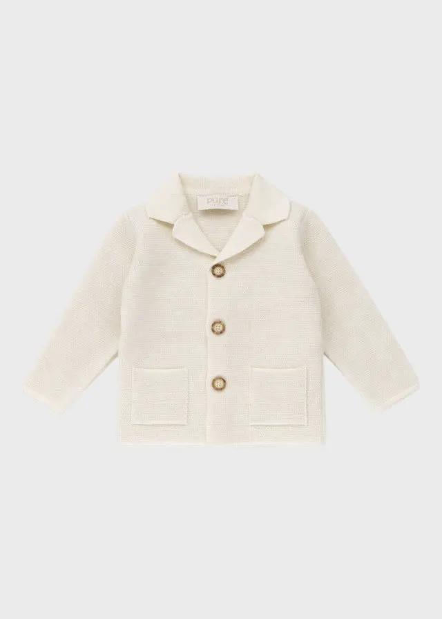 Giacca Bimbo Panna PC05619 by PURE