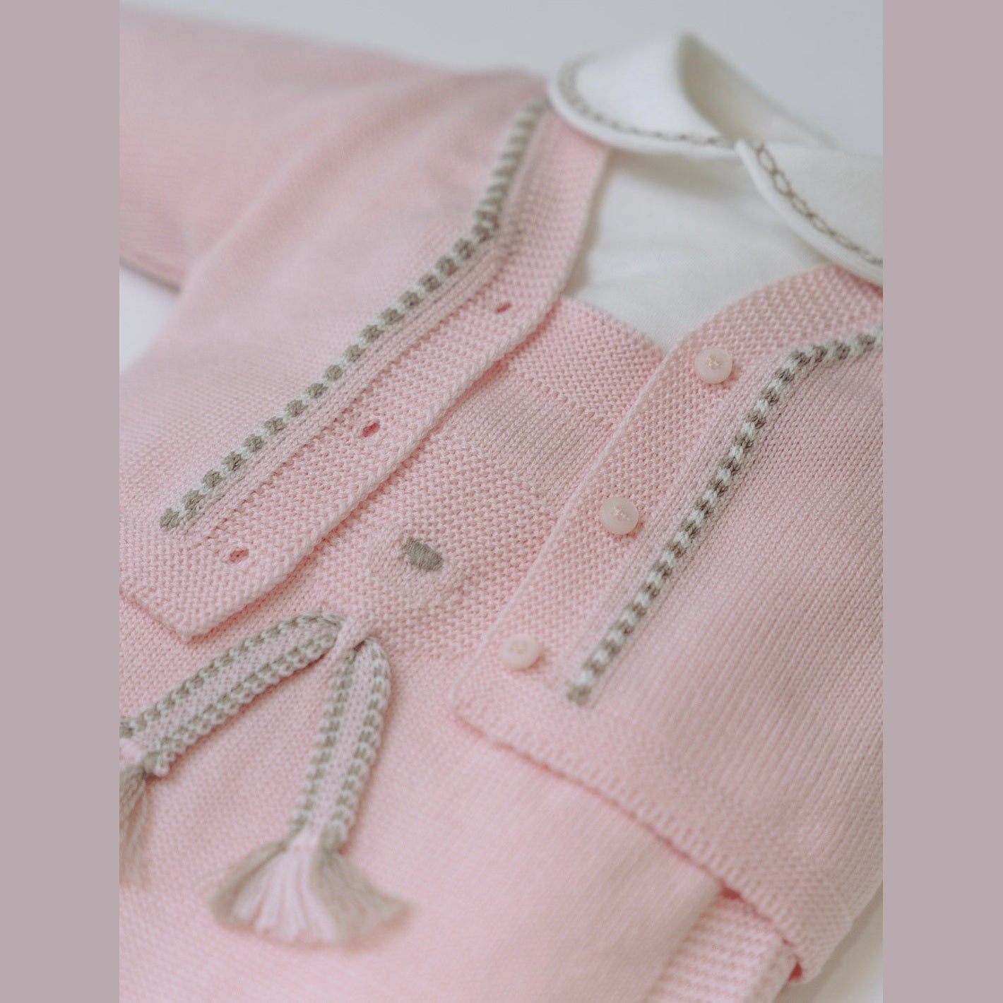 Completo Orsetta Neonata ROSA IN5331/R -  NANU' BABY