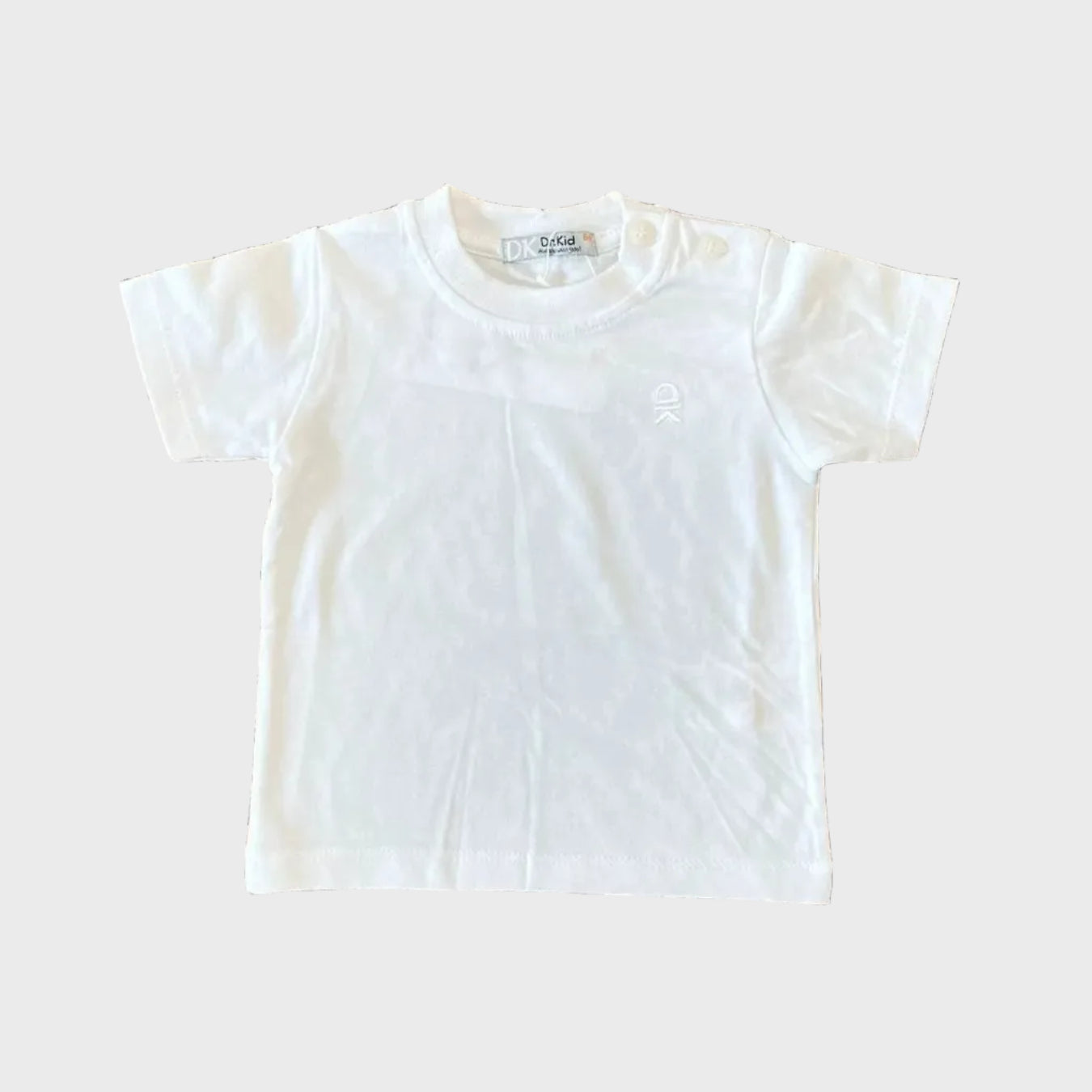T-shirt Bimbo Bianco DK40/PV24 by DR KID