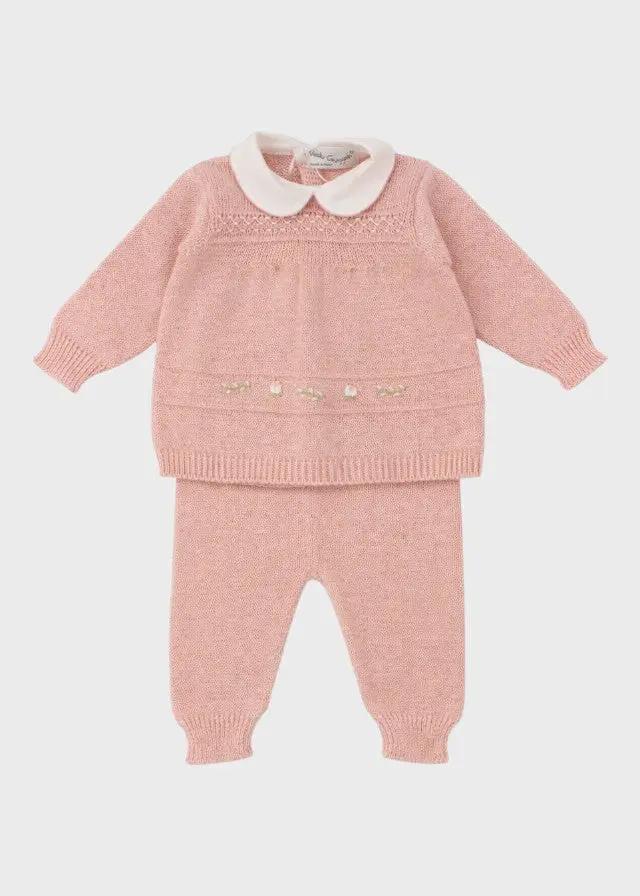 Completo nascita Neonata Rosa SOFIA/CN by PICCOLA GIUGGIOLA