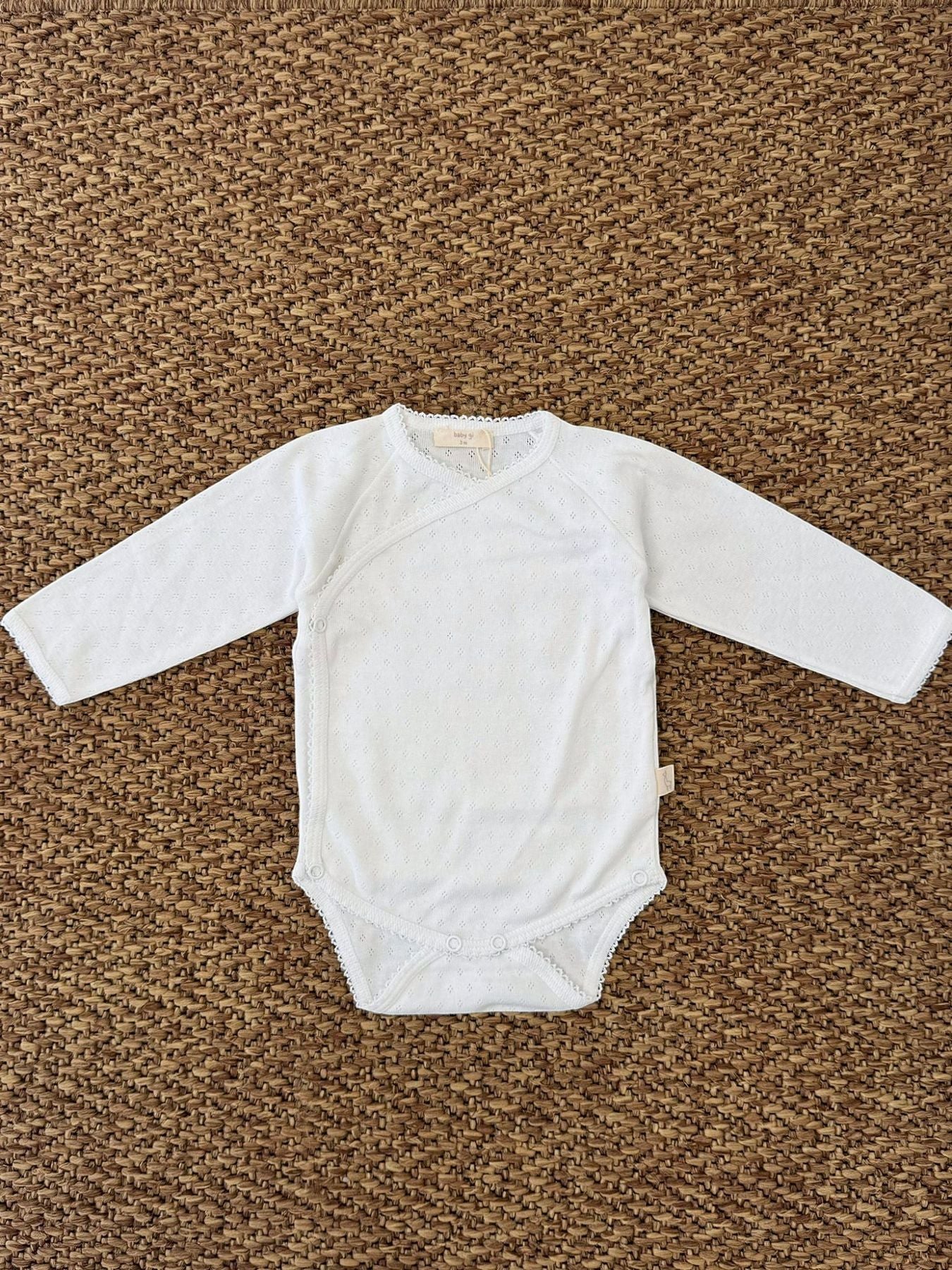 BODY I00 WHITE Neonato BIANCO BG56FT -  NANU' BABY