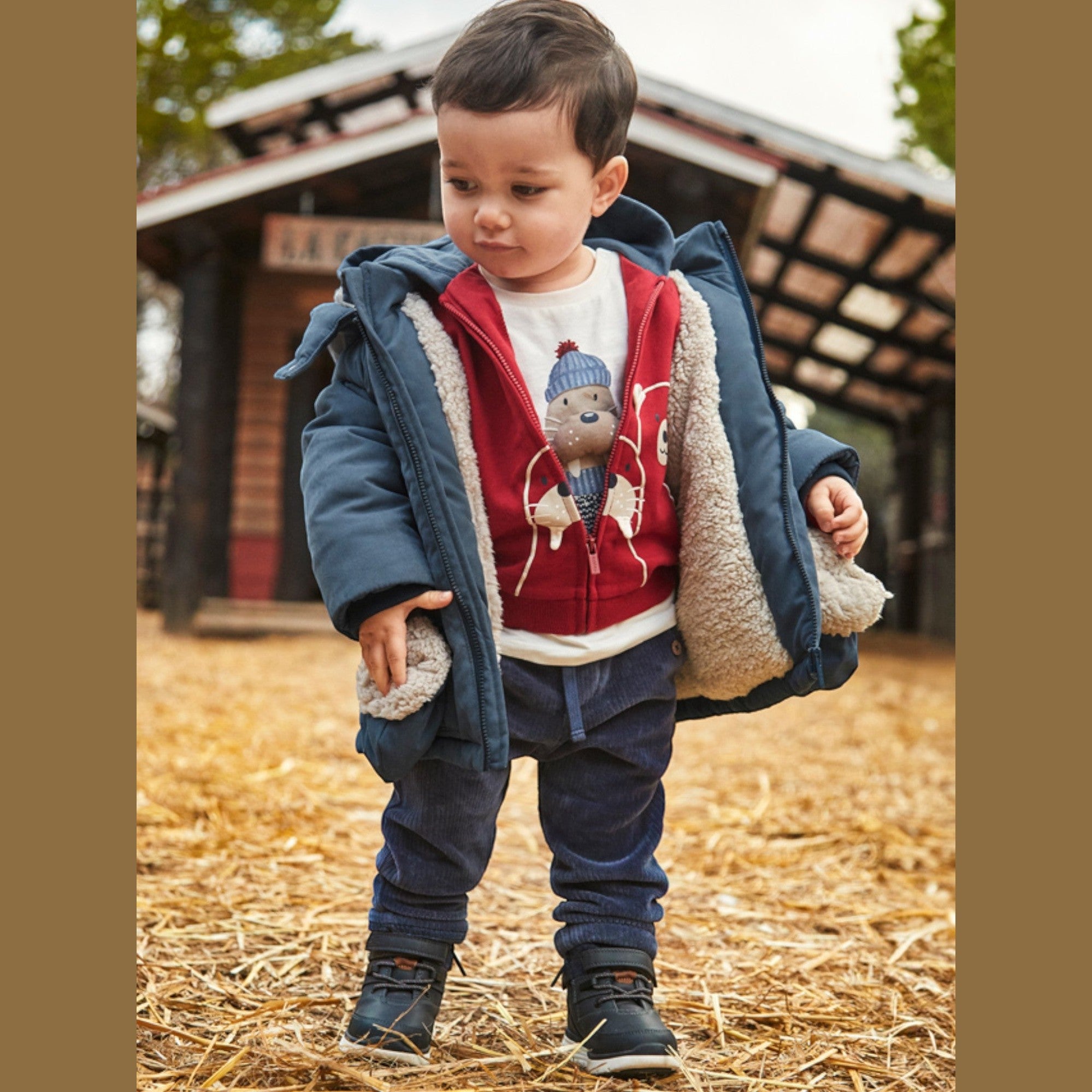 Pantalone punto panno Bimbo Blu 2510/10 -  NANU' BABY
