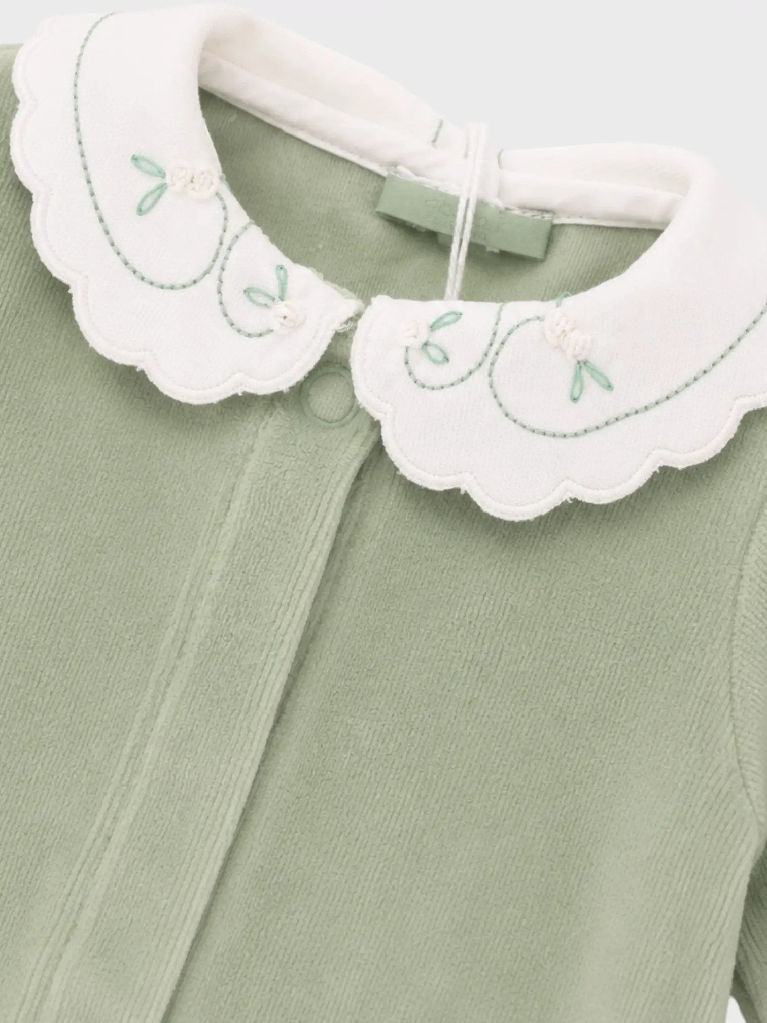 Tutina Neonata Verde C64002/118 by COCCODE'