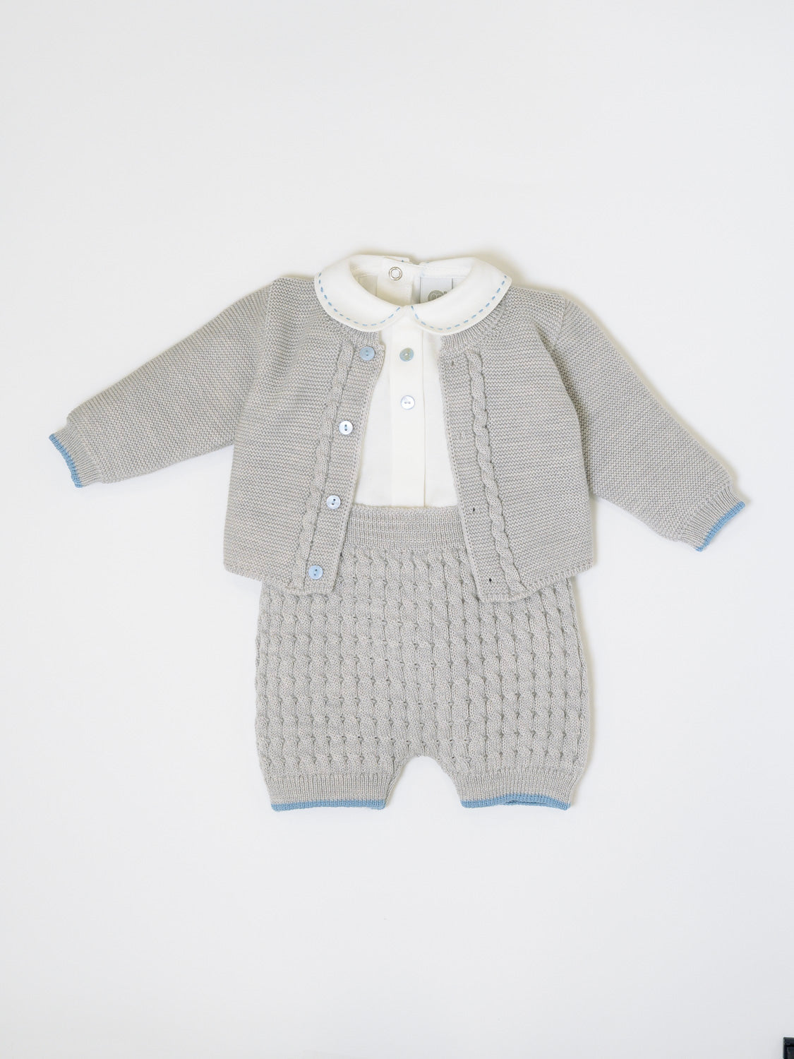 Completo nascita Neonato GRIGIO IN6860/G -  NANU' BABY