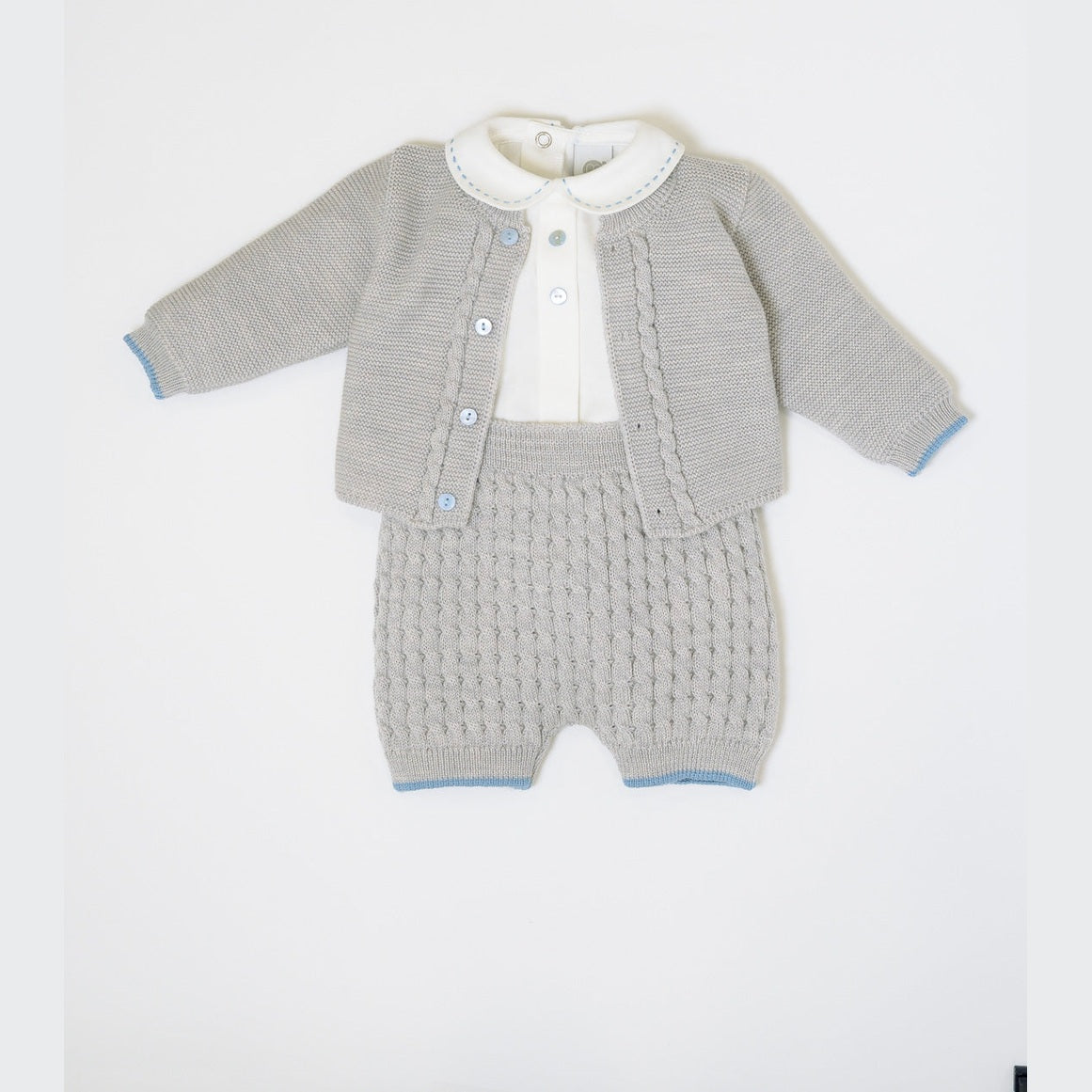 Completo nascita Neonato GRIGIO IN6860/G -  NANU' BABY