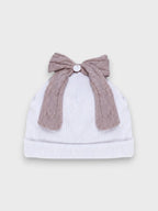 Cappello a coste Neonato Vaniglia IS6773 by MARLU'