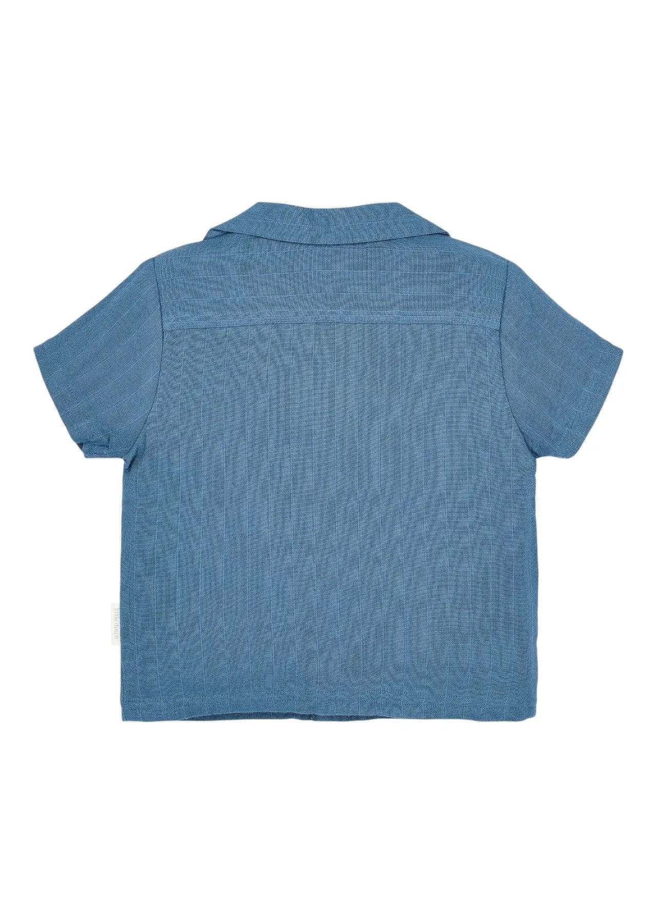 Camicia Bimbo Blu CL26021600 by LITTLE DUTCH