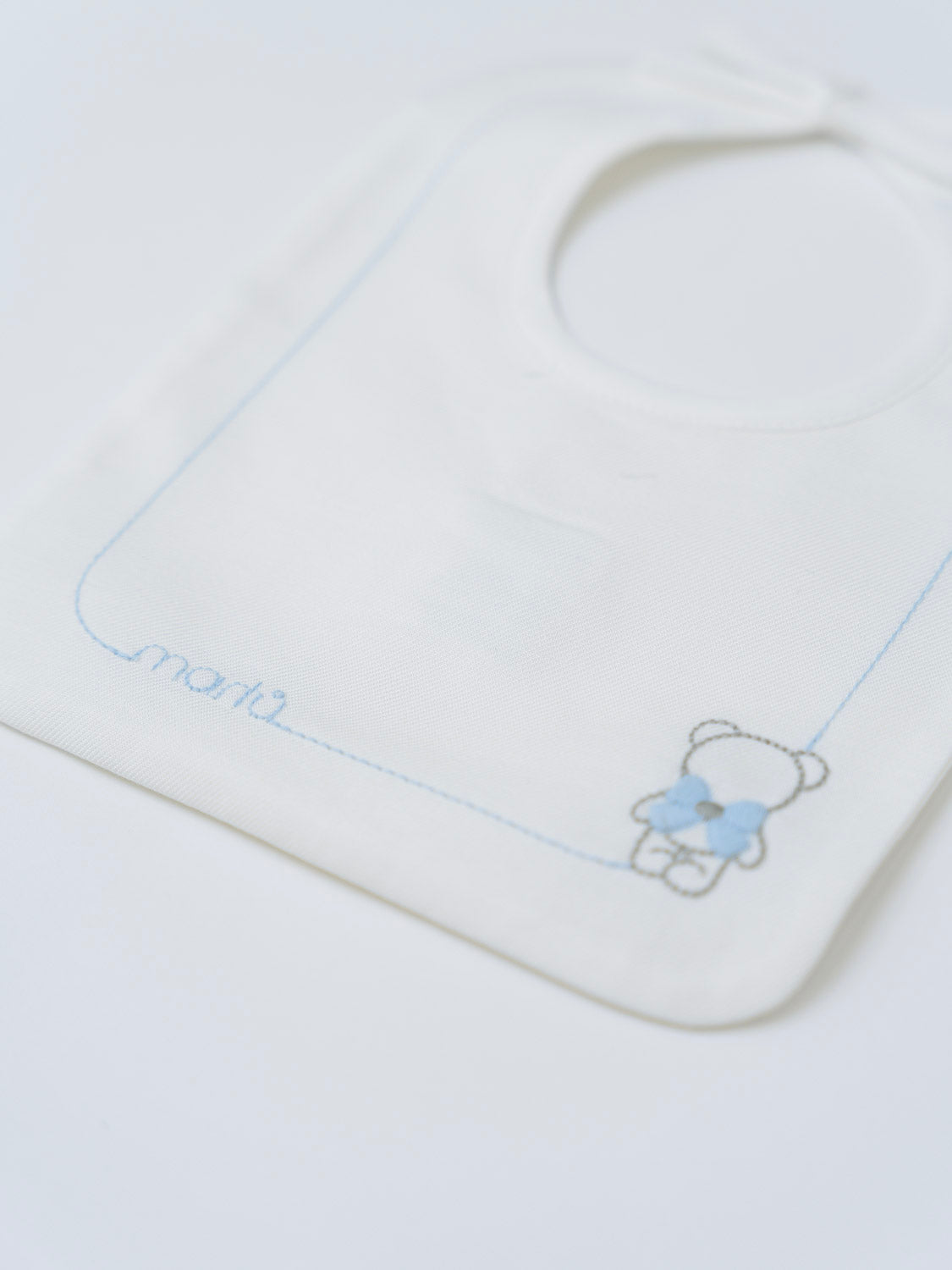 Bavetta Neonato BIANCO IN59BAV/C -  NANU' BABY