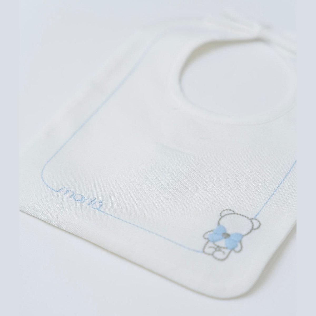 Bavetta Neonato BIANCO IN59BAV/C -  NANU' BABY