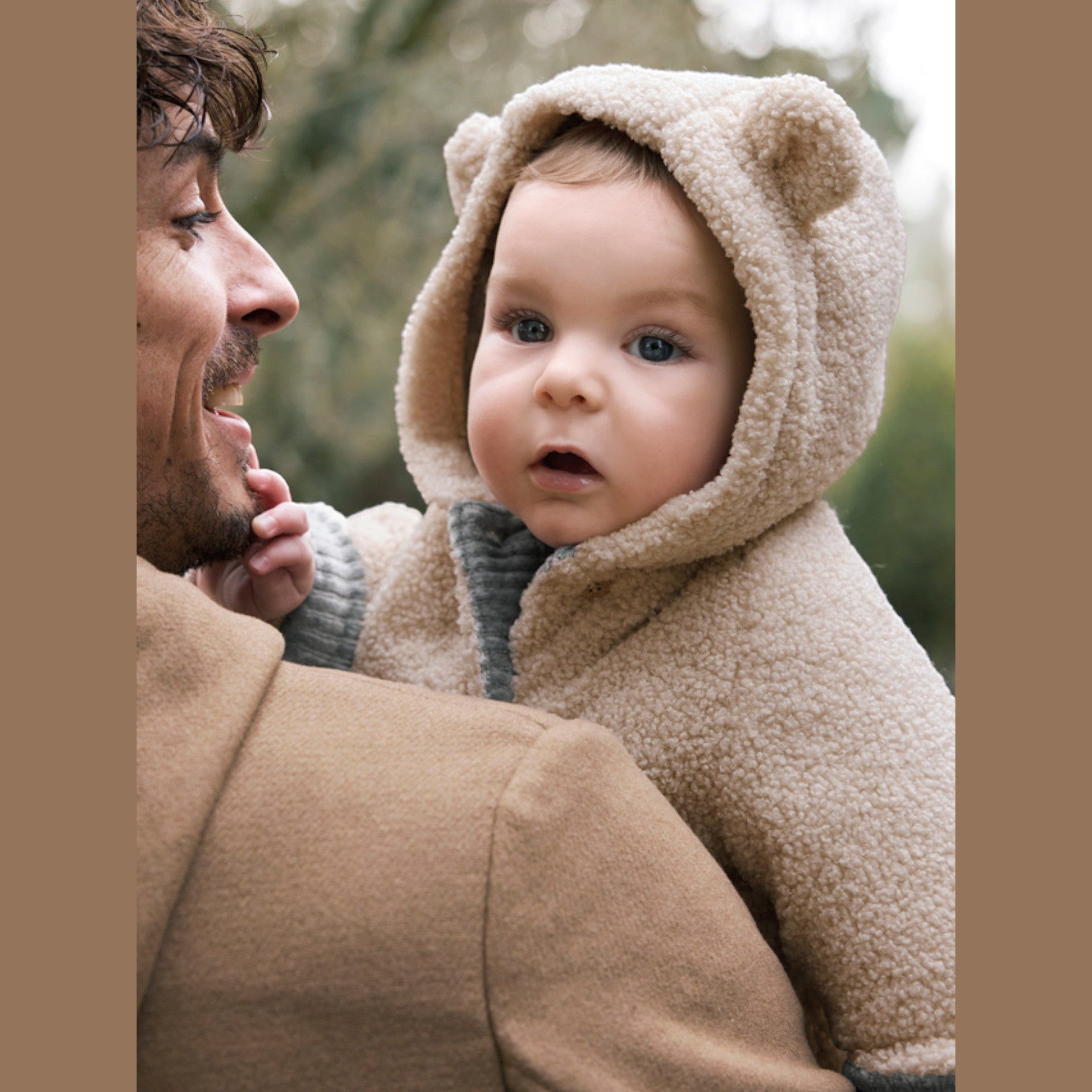 Cappotto reversibile Bimbo Grigio 2496/81 -  NANU' BABY