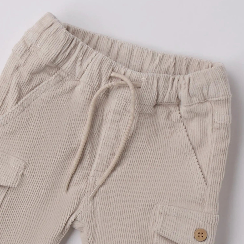 Pantaloni Bimbo Tortora 3F629/521 by MINIBANDA