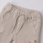 Pantaloni Bimbo Tortora 3F629/521 by MINIBANDA