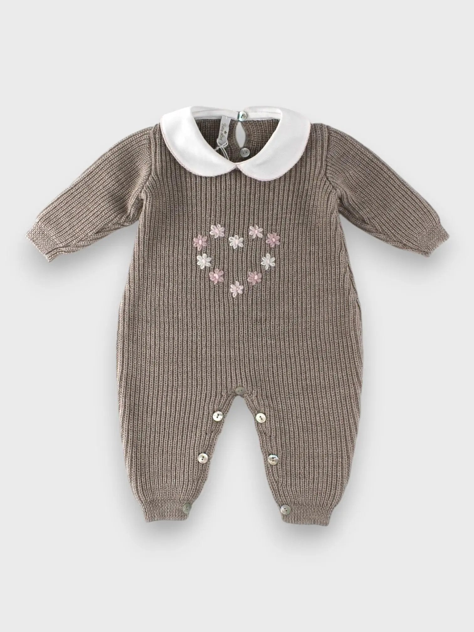 Tutina Neonata Tortora DALIA 346/4831 by BABY LORD