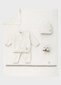 Completo nascita Neonato Bianco EK80350SET by RADICI