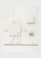 Completo nascita Neonato Bianco EK80350SET by RADICI