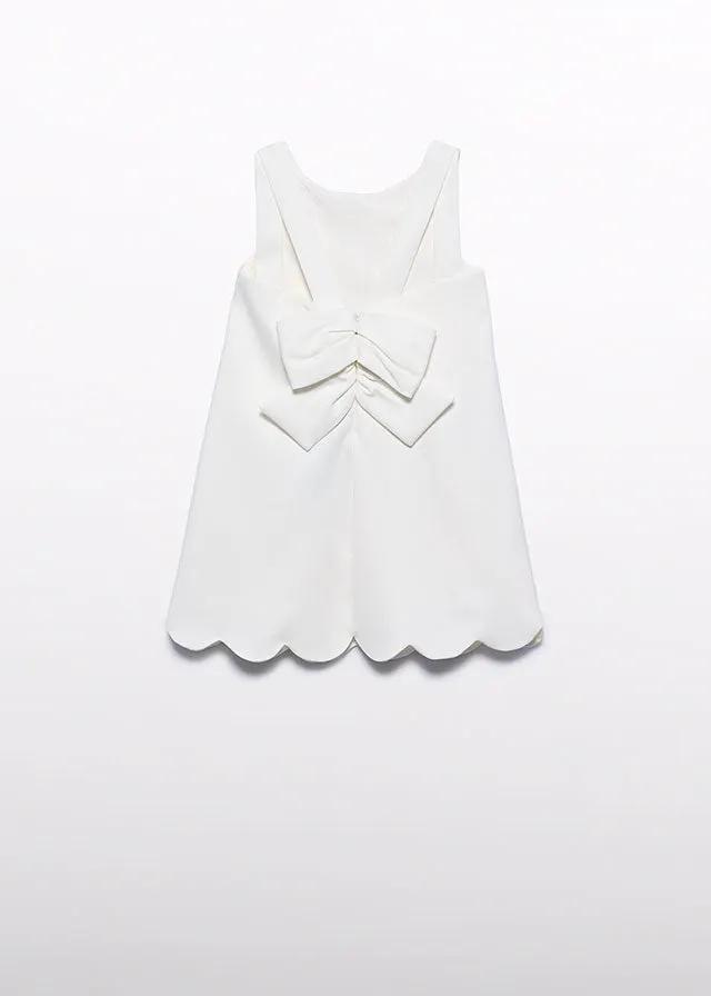 Abito Bimba Bianco 5055/3 by ABEL & LULA